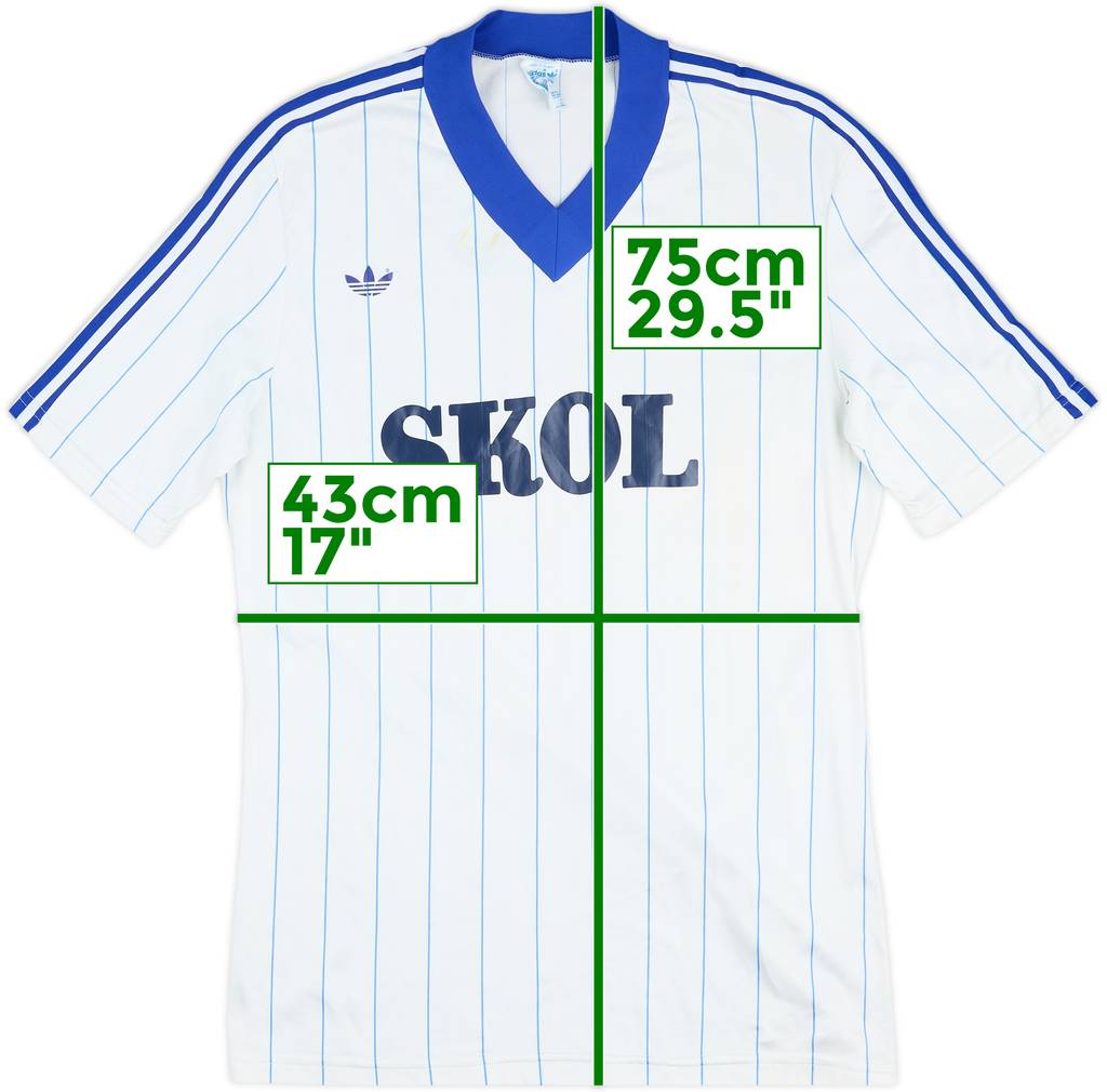 Camiseta adidas de plantilla del Nottingham Forest 1980s - 4/10 - (S)