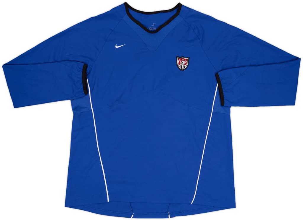 2004-06 USA Nike Training L/S Shirt - 6/10 - (XL)
