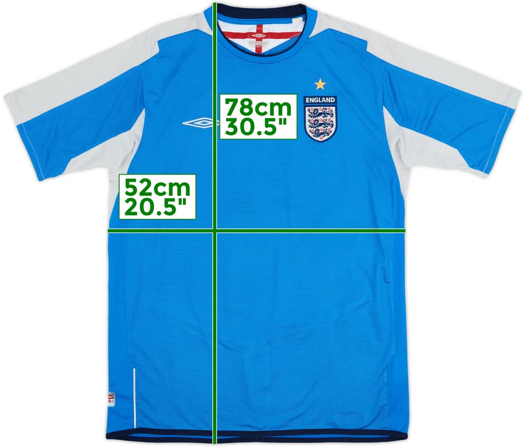 Camiseta S/S de portero de England 2004-06 - 9/10 - (L)