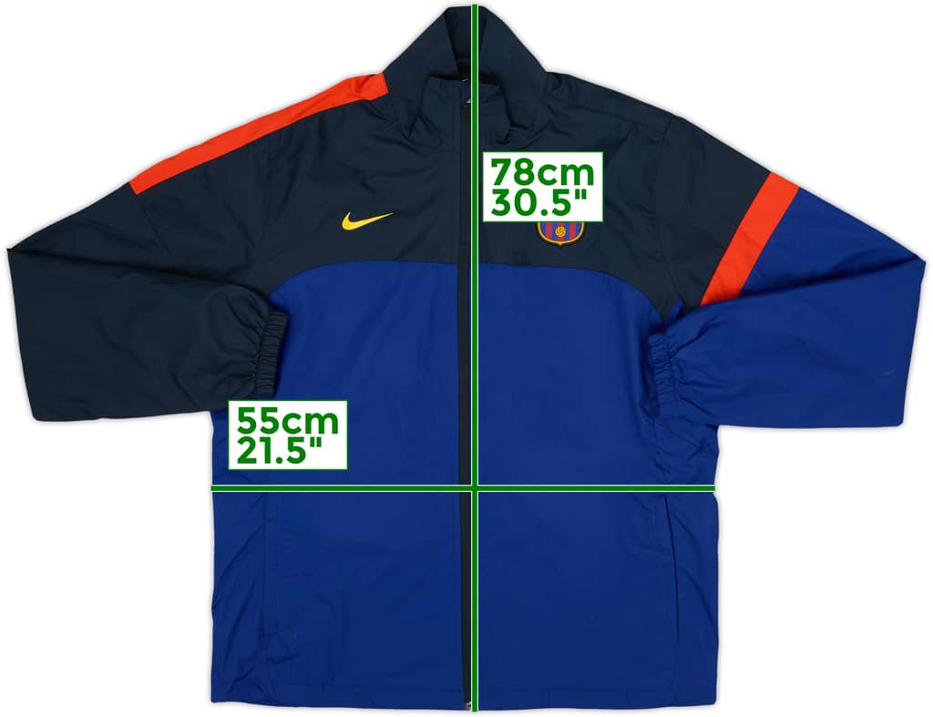 2012-13 Barcelona Nike Track Jacket - 8/10 - (XL)