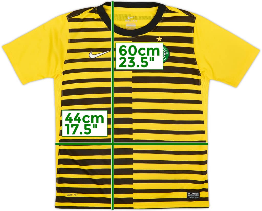 2011-12 Celtic Third Shirt - 8/10 - (L.Boys)