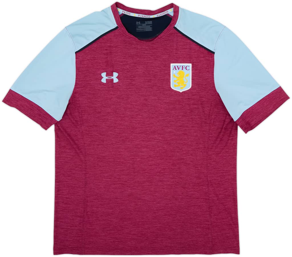 2016-17 Aston Villa Under Armour Training Shirt - 6/10 - (XL)