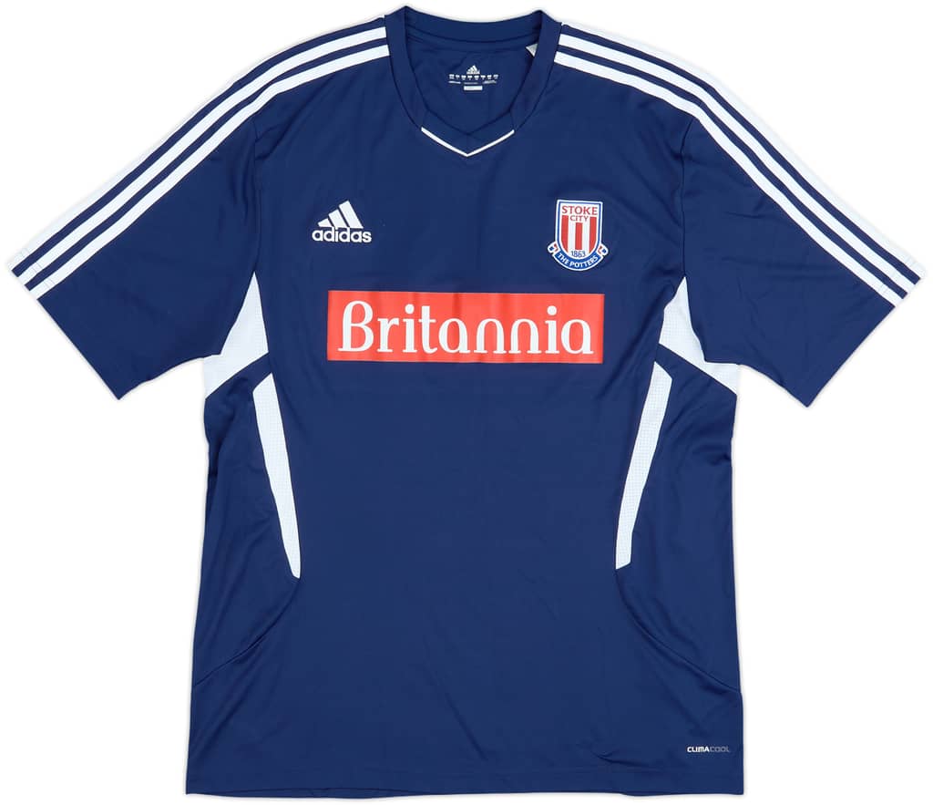 2011-12 Stoke City adidas Training Shirt - 10/10 - (L/XL)