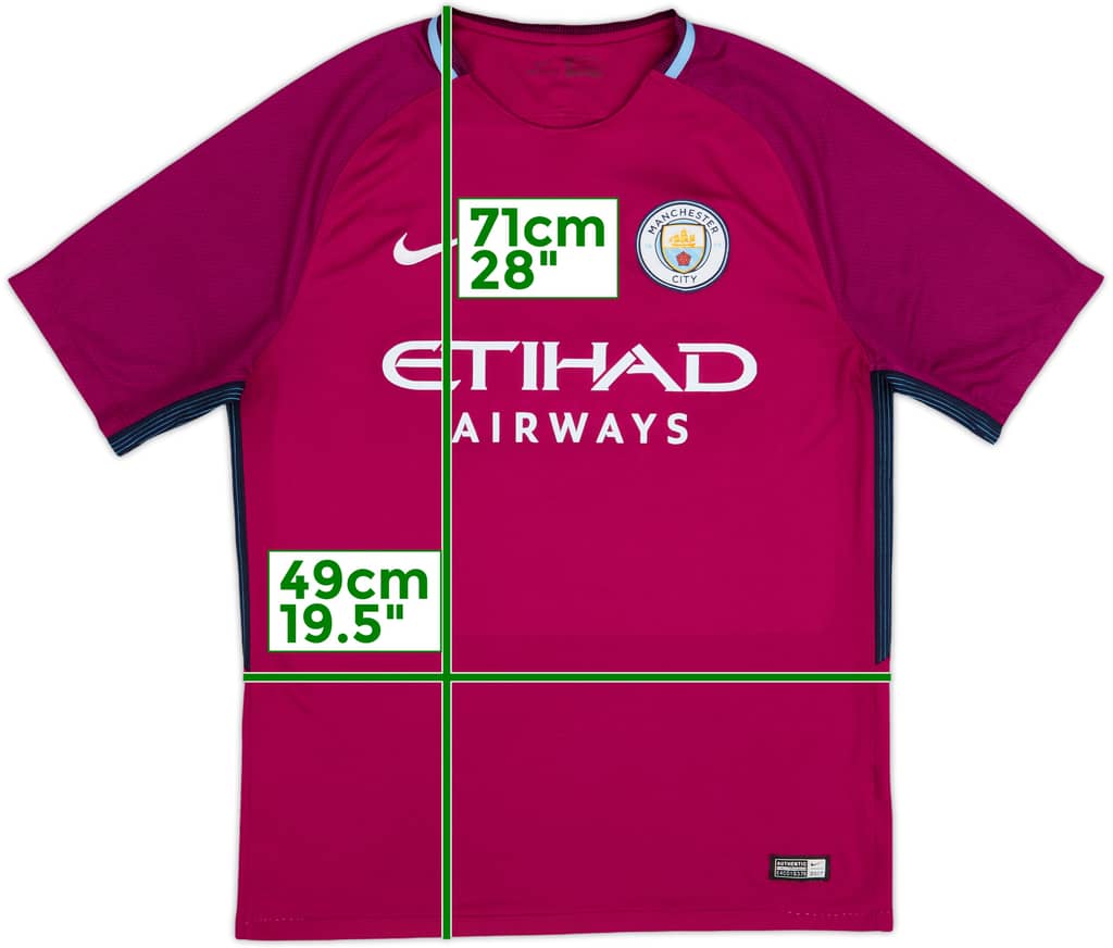 2017-18 Manchester City Away Shirt - 5/10 - (L)