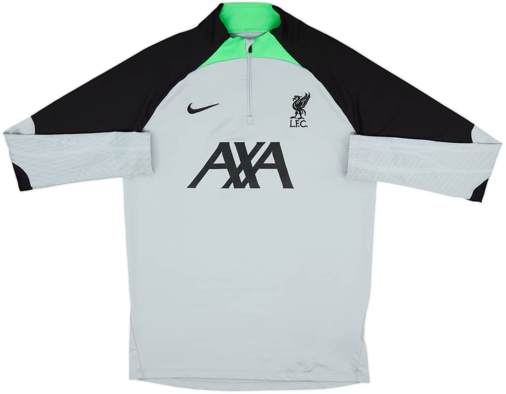 2022-23 Liverpool Nike 1/4 Zip Drill Top - 7/10 - (M)