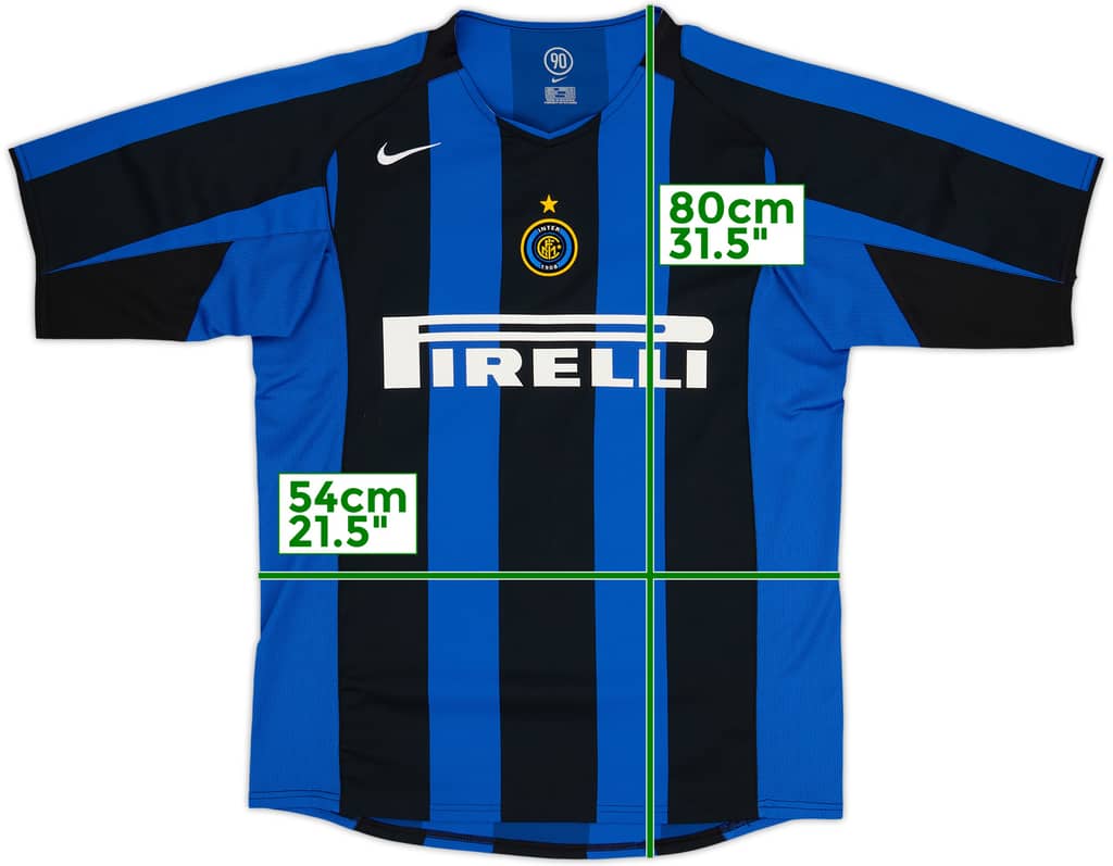 2004-05 Inter Milan Home Shirt - 9/10 - (L)
