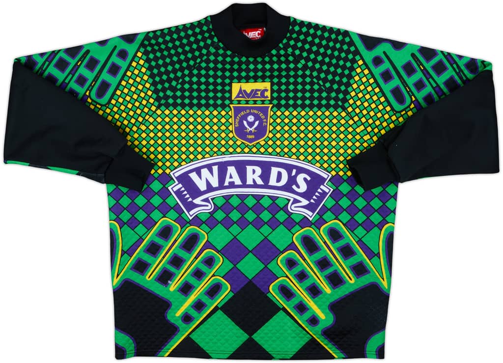 1996-97 Sheffield United GK Shirt - 8/10 - (S)