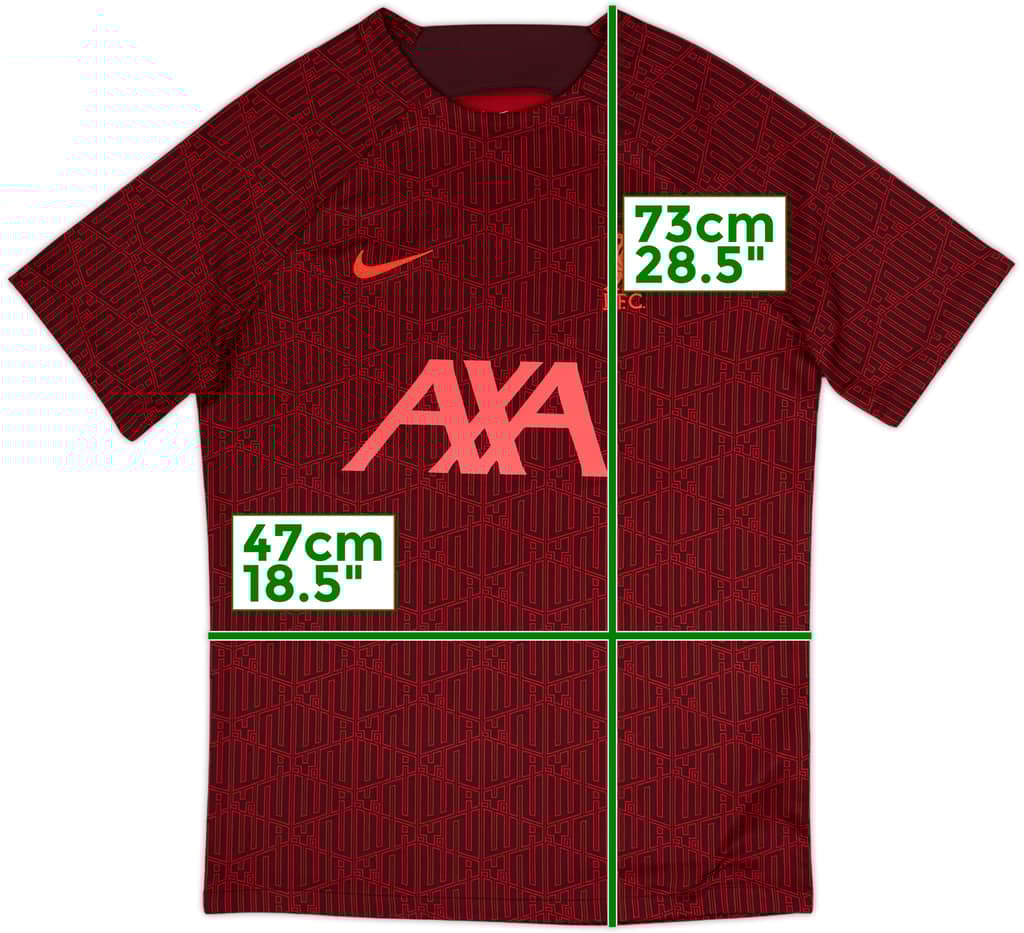 2022-23 Liverpool Nike Training Shirt - 10/10 - (M)