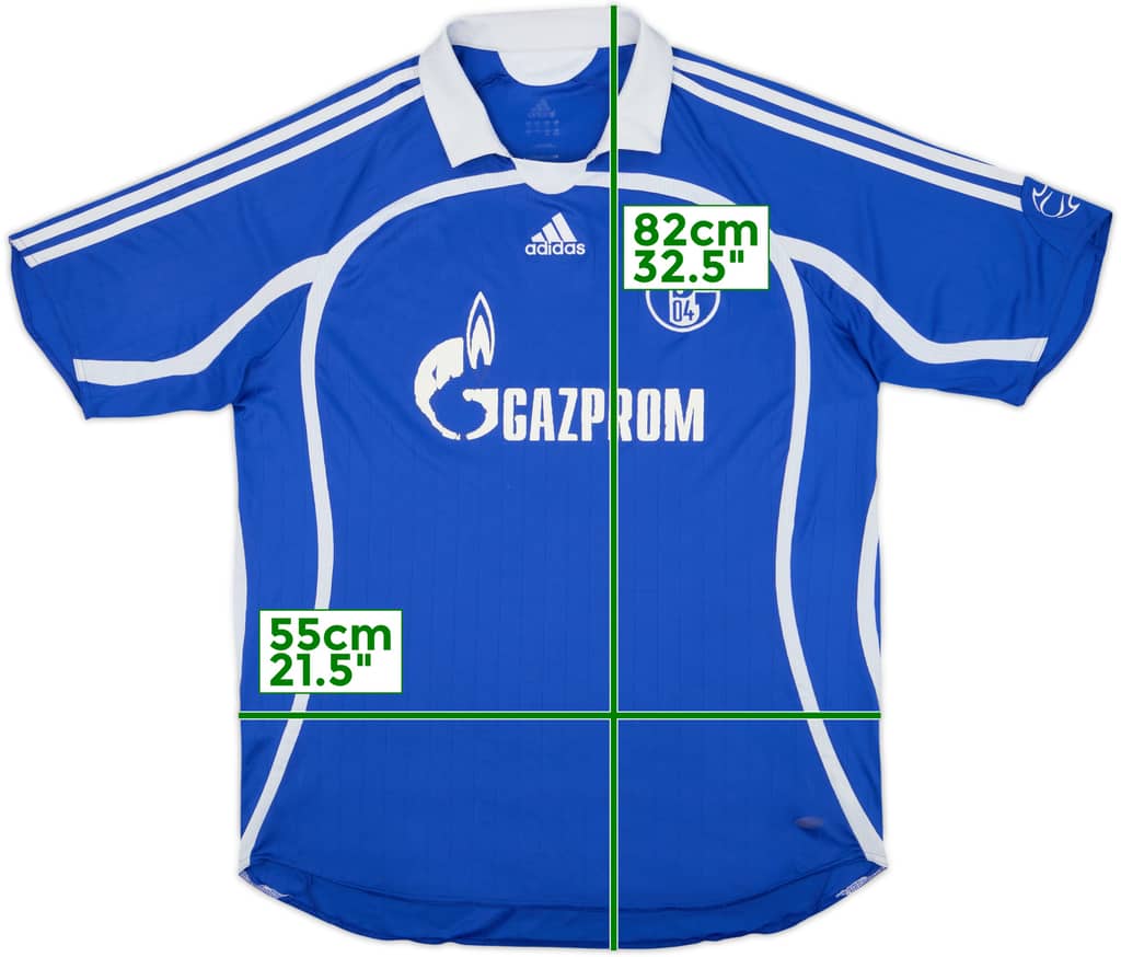 2007-08 Schalke Home Shirt - 5/10 - (XL)