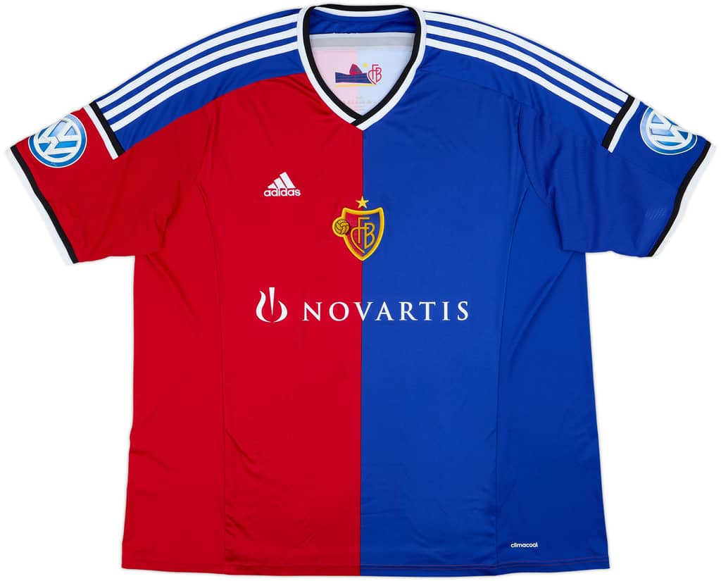 2014-15 FC Basel Home Shirt - 6/10 - (3XL)