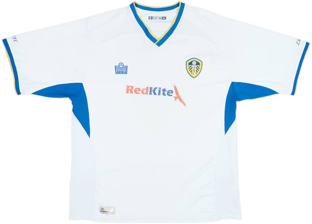 2007-08 Leeds United Camiseta Local - 5/10 - (XL)