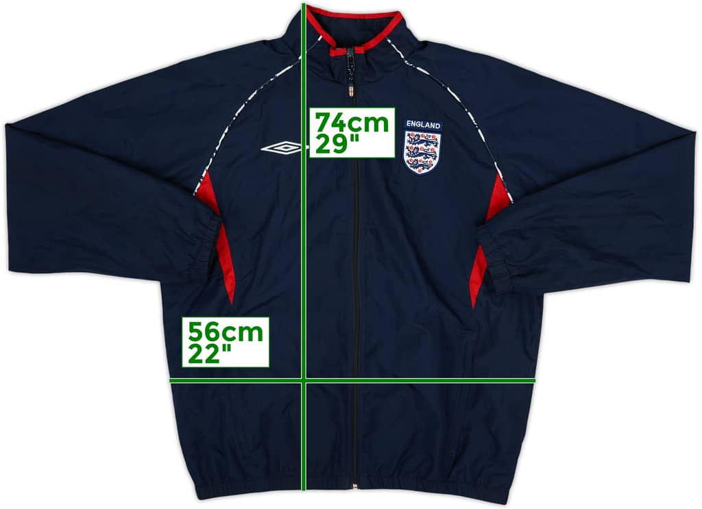 2007-09 England Umbro Track Jacket - 8/10 - (L)