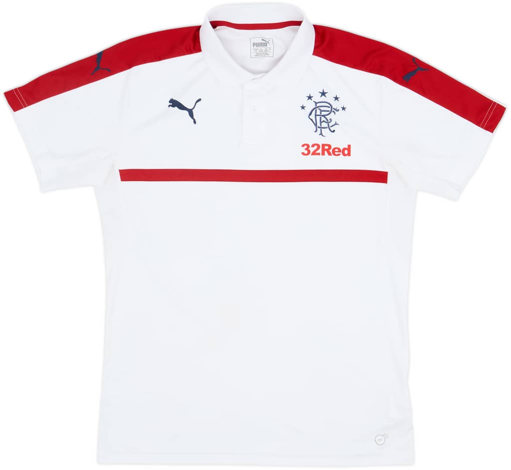 2016-17 Rangers Puma Polo Shirt - 7/10 - (L)