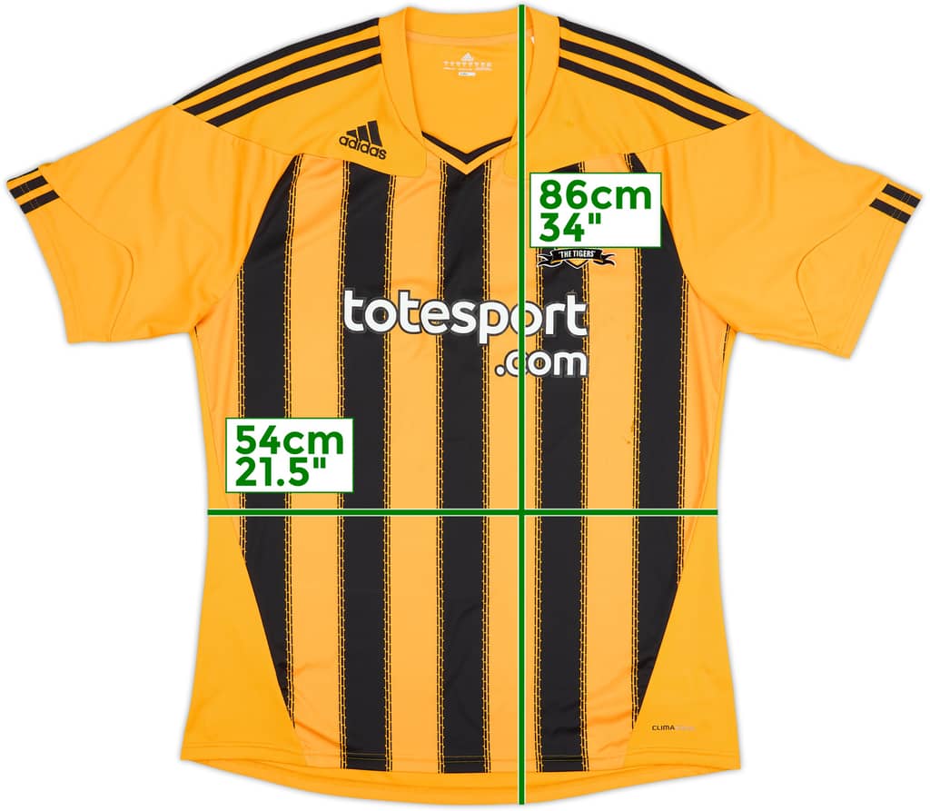 2010-11 Hull City Home Shirt - 4/10 - (XL)