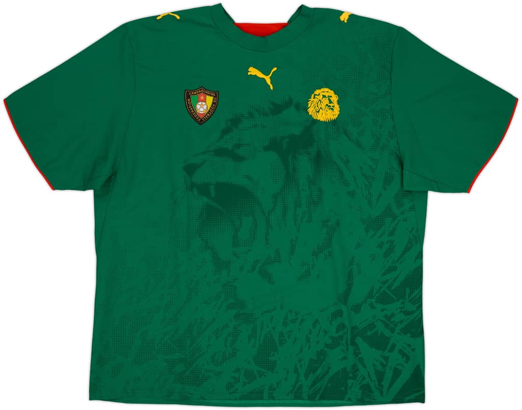 2006-08 Camerún Camiseta Local - 8/10 - (XXL)