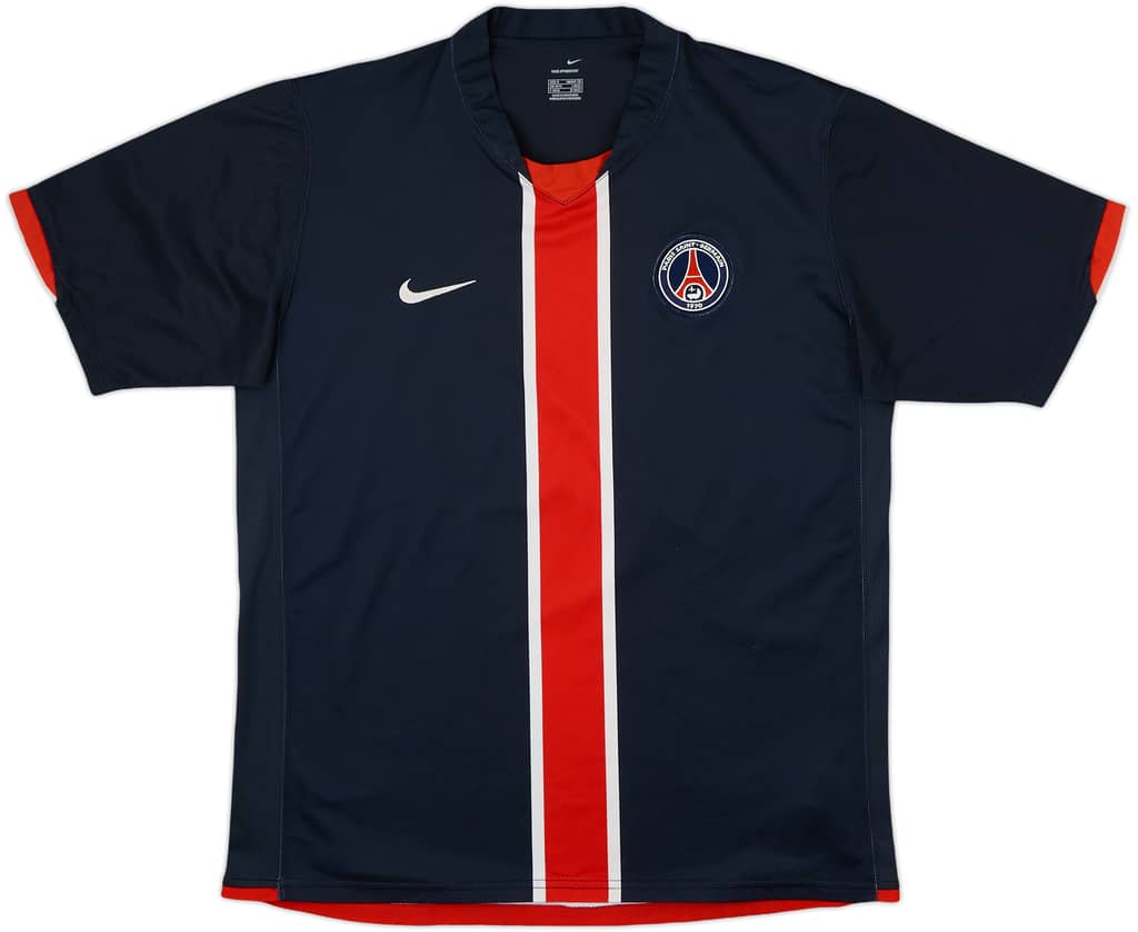 2006-07 Paris Saint-Germain Home Shirt - 8/10 - (M)