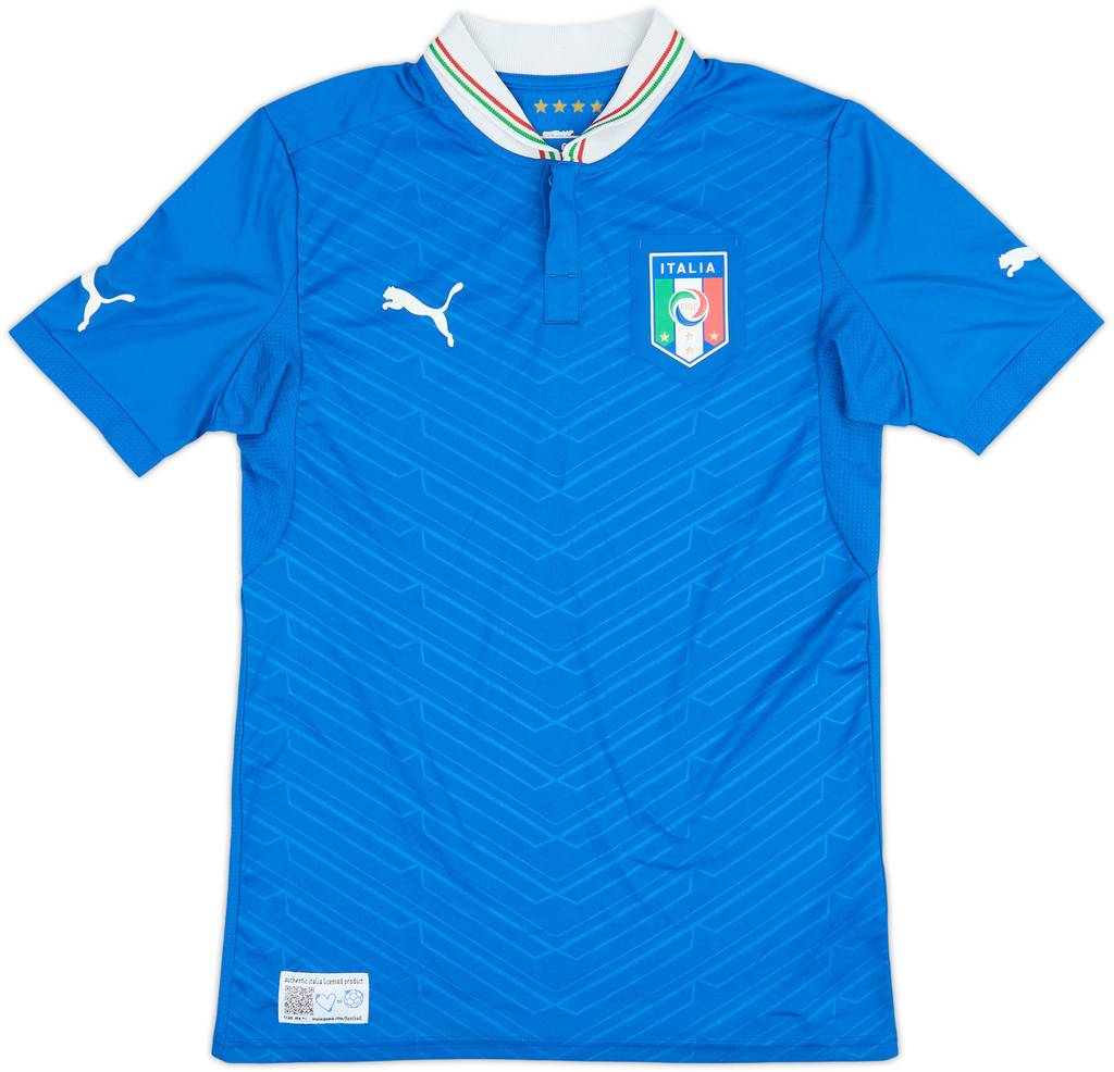 2012-13 Italy Home Shirt - 10/10 - (S)