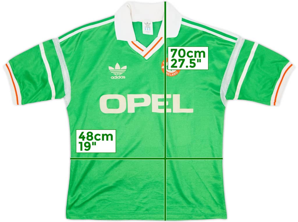 1988-90 Ireland Home Shirt - 9/10 - (M)
