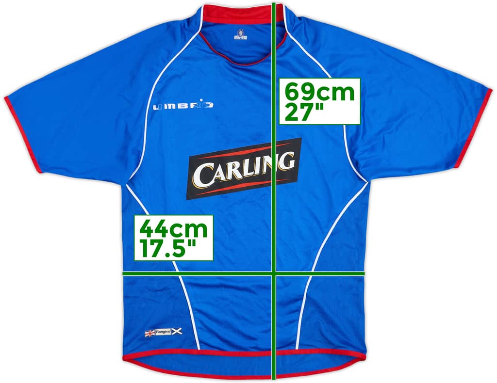 2005-06 Rangers Home Shirt - 5/10 - (S)