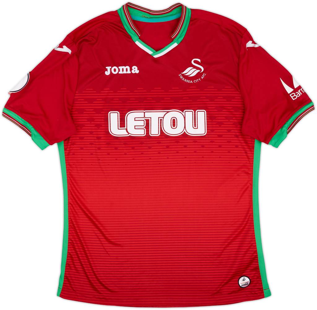2017-18 Swansea Away Shirt - 6/10 - (L)