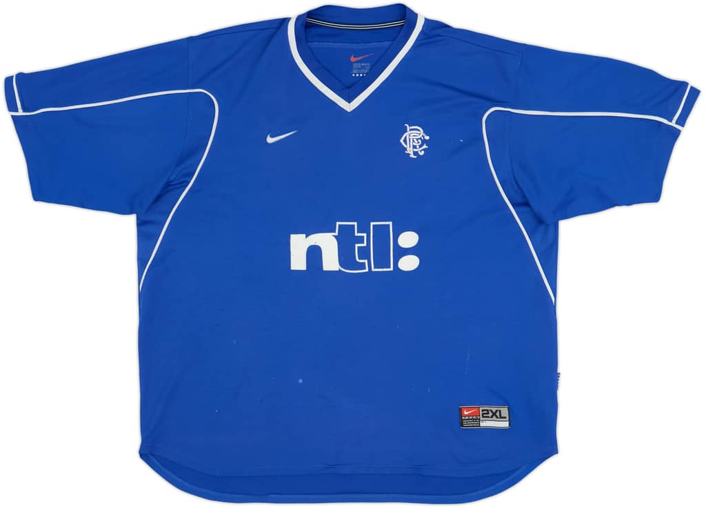 1999-01 Rangers Camiseta de Local - 5/