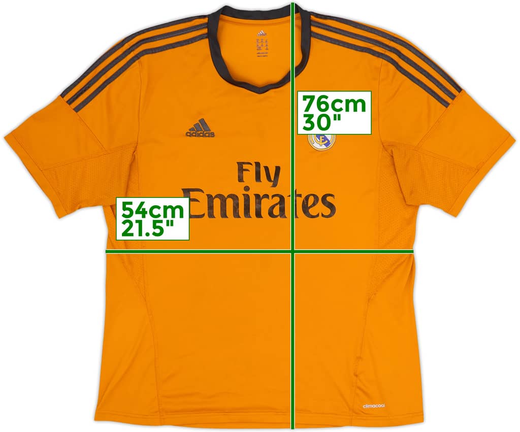 2013-14 Real Madrid Third Shirt - 5/10 - (XL)