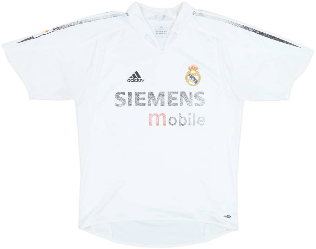 2004-05 Real Madrid Home Shirt - 4/10 - (M)