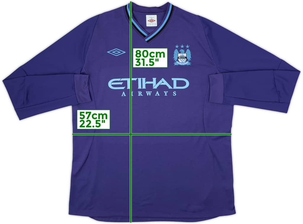 Camiseta de portero de Manchester City 2012-13 - 8/10 - (XL)