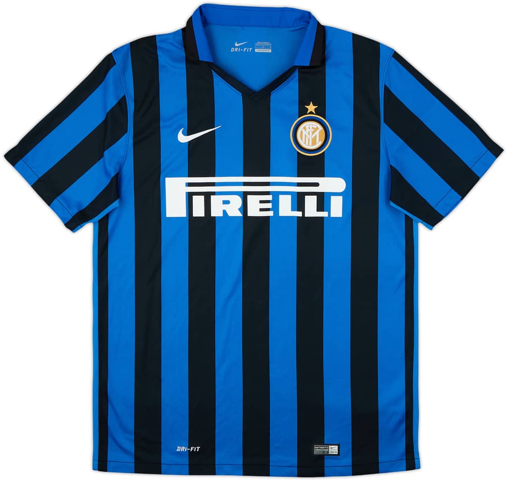 2015-16 Inter Milan Home Shirt - 9/10 - (L)