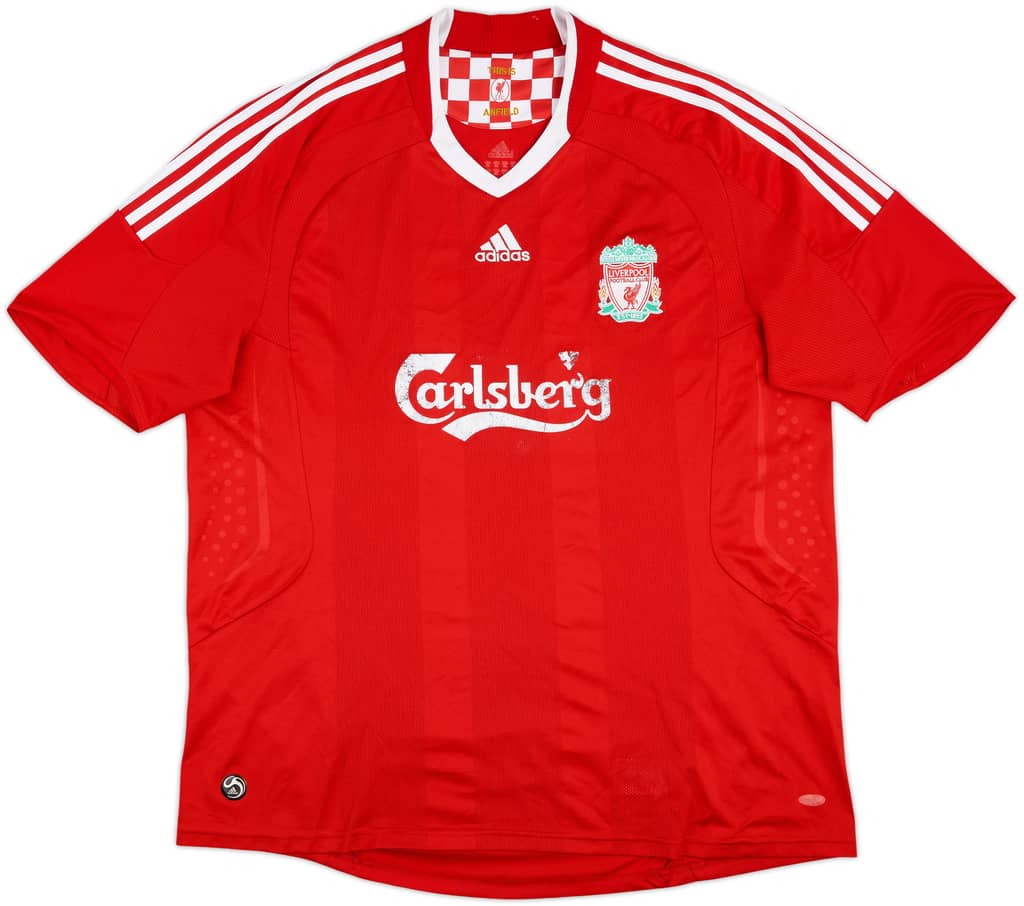 2008-10 Liverpool Home Shirt - 5/10 - (XXL)