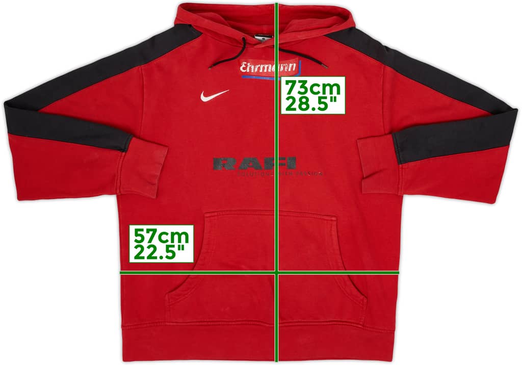 2011-12 Freiburg Player Issue Nike Hooded Top - 6/10 - (L)