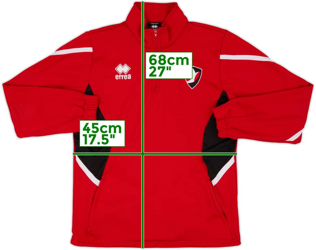 2019-20 Cheltenham Errea 1/4 Zip Drill Top - 8/10 - (S)