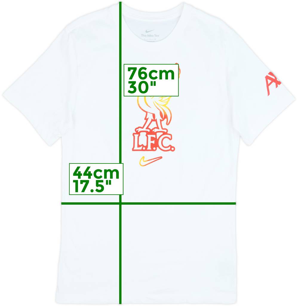2024-25 Liverpool Nike Graphic Tee - 9/10 - (S)