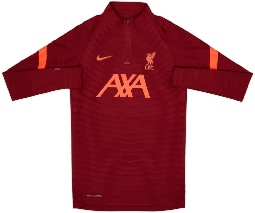 2021-22 Liverpool Nike Dri-Fit ADV 1/4 Zip Drill Top - 8/10 - (S)