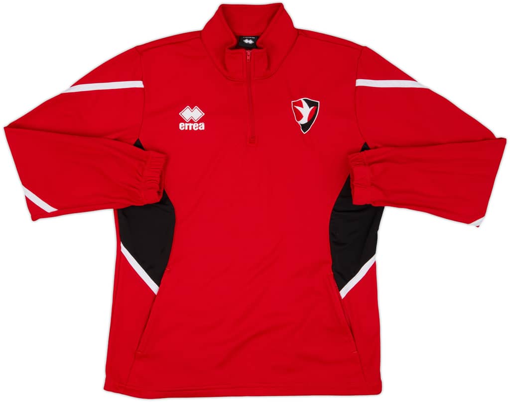 2019-20 Cheltenham Errea 1/4 Zip Drill Top - 8/10 - (M)