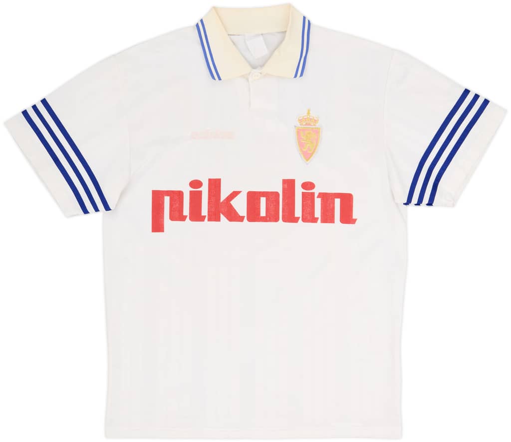 1995-97 Real Zaragoza Home Shirt - 4/10 - (M)
