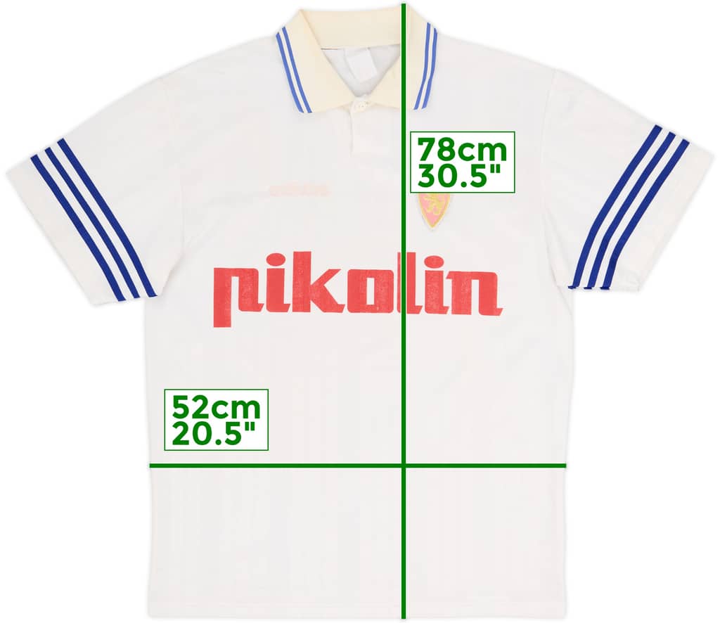 1995-97 Real Zaragoza Home Shirt - 4/10 - (M)