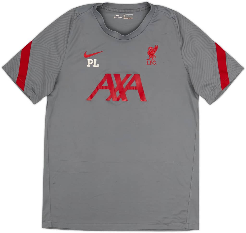 2020-21 Liverpool Nike Staff Issue Training Shirt 'PL' ( P.Lijnders) - 6/10 - (L)