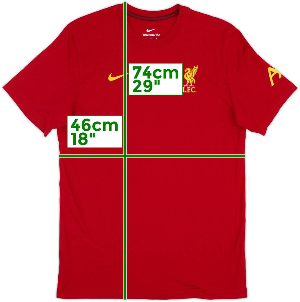 2024-25 Liverpool Nike Cotton Tee - 8/10 - (S)