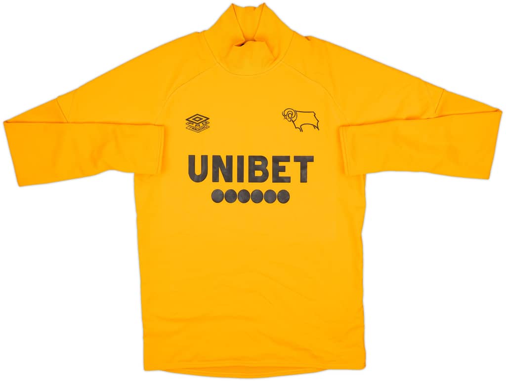 2018-19 Derby County Umbro Drill Top - 10/10 - (S)