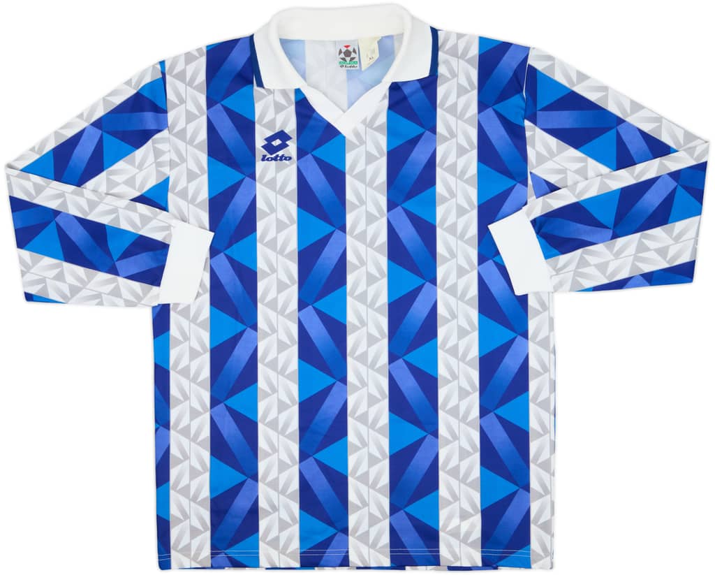 1990s Lotto Template L/S Shirt - 9/10 - (XL)