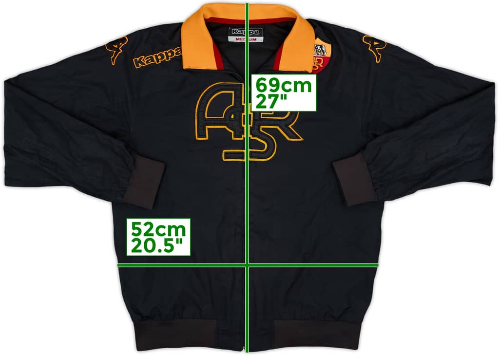 2012-13 Roma Kappa Track Jacket - 7/10 - (M)