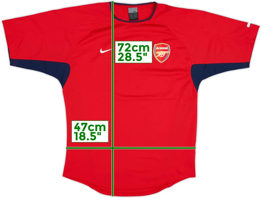 2003-04 Arsenal Nike Training Shirt - 10/10 - (S)
