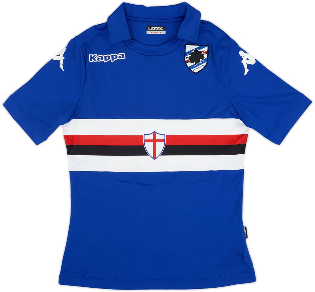 2013-14 Sampdoria Home Shirt - 8/10 - (XS)