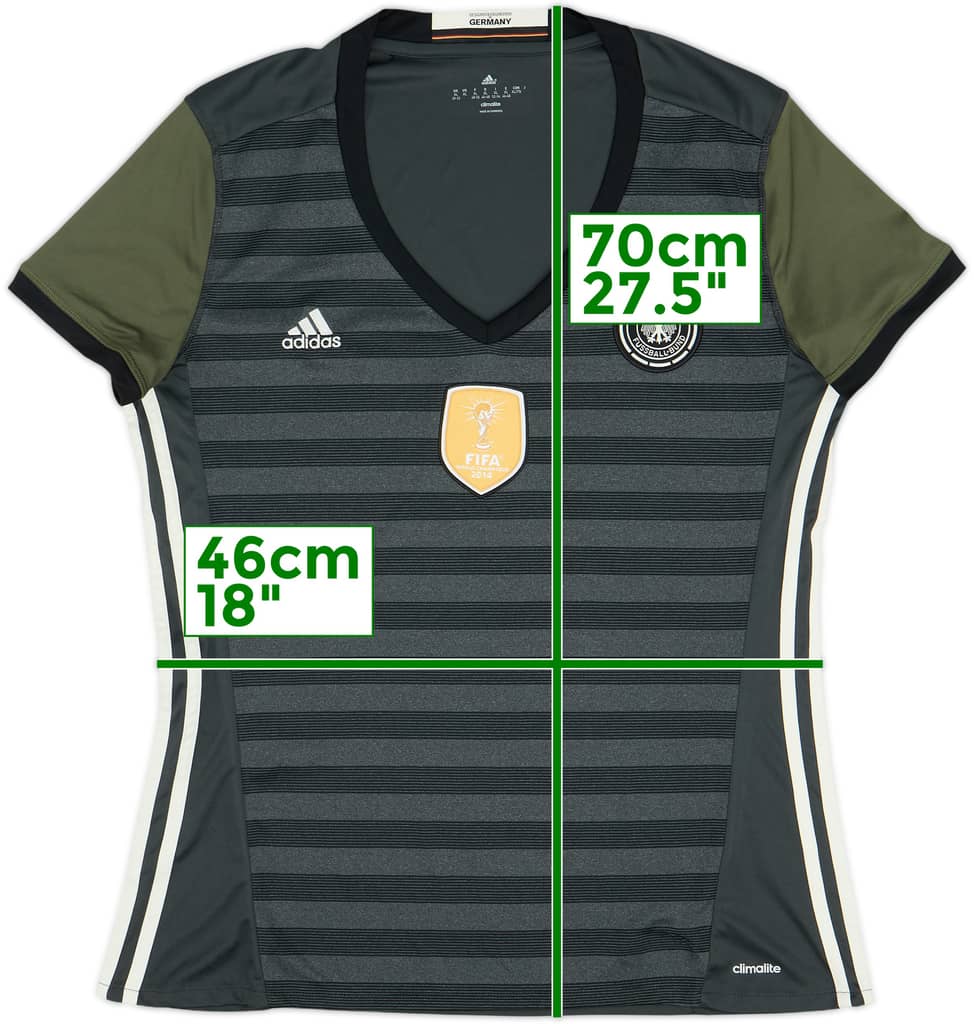 2015-17 Germany Away Shirt - 9/10 - (Women's XL)
