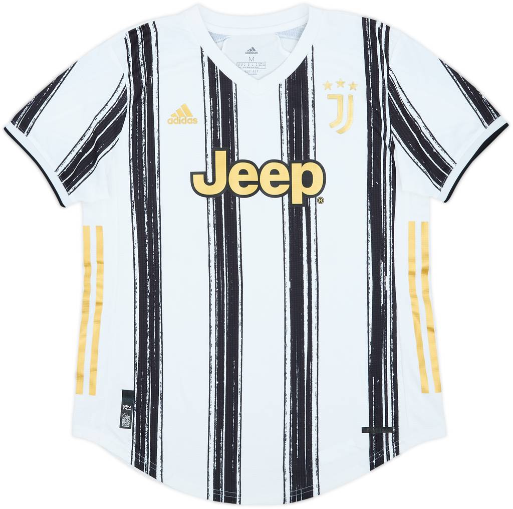 2020-21 Juventus Authentic Home Shirt - 9/10 - (Women's M)