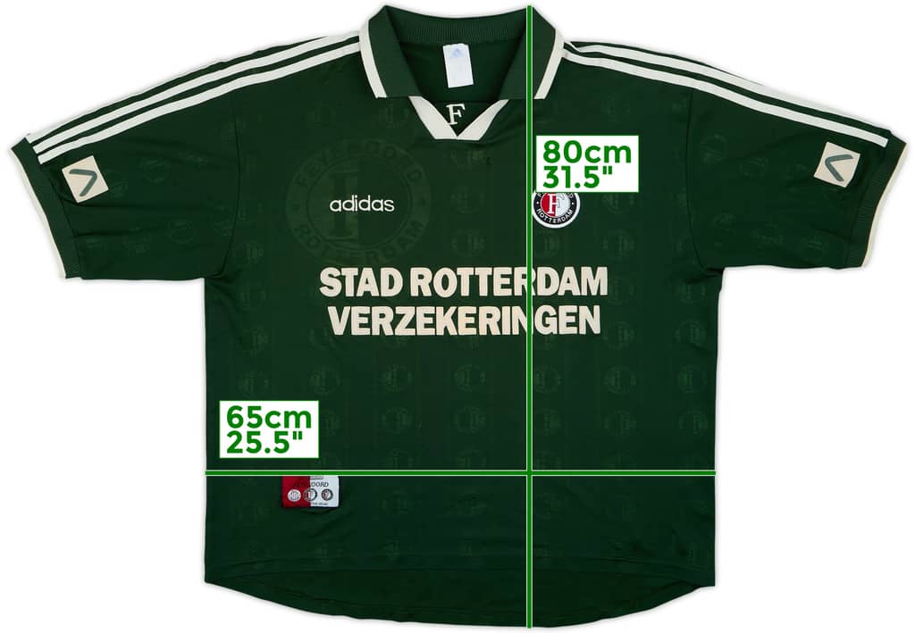 1997-98 Feyenoord Away Shirt - 5/10 - (XXL)