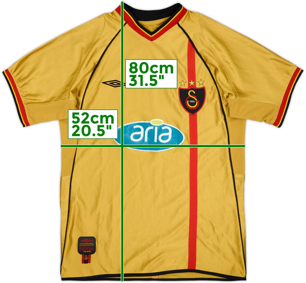 2002-03 Galatasaray Fourth Shirt - 8/10 - (M)