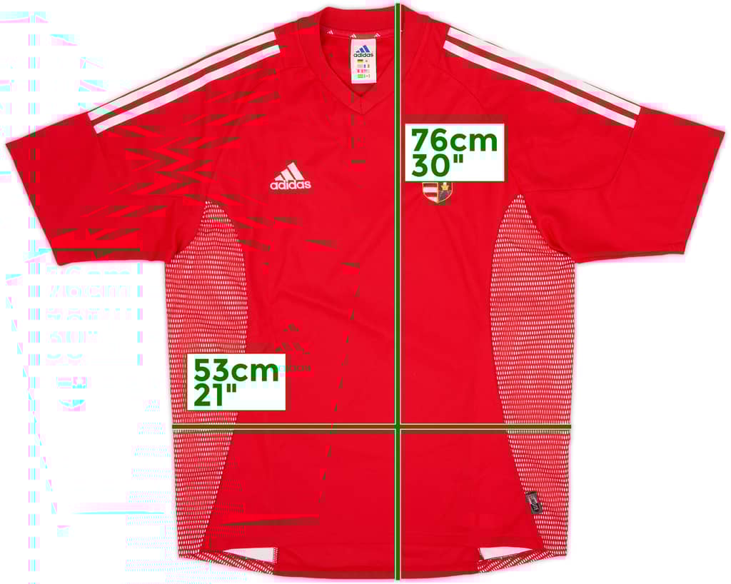 2002 Hungary Home Shirt - 8/10 - (M)