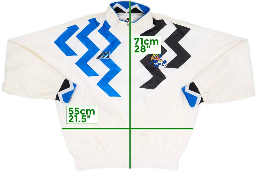 Chaqueta de chándal Mizuno del Gamba Osaka 1993 - 7/10 - (L)
